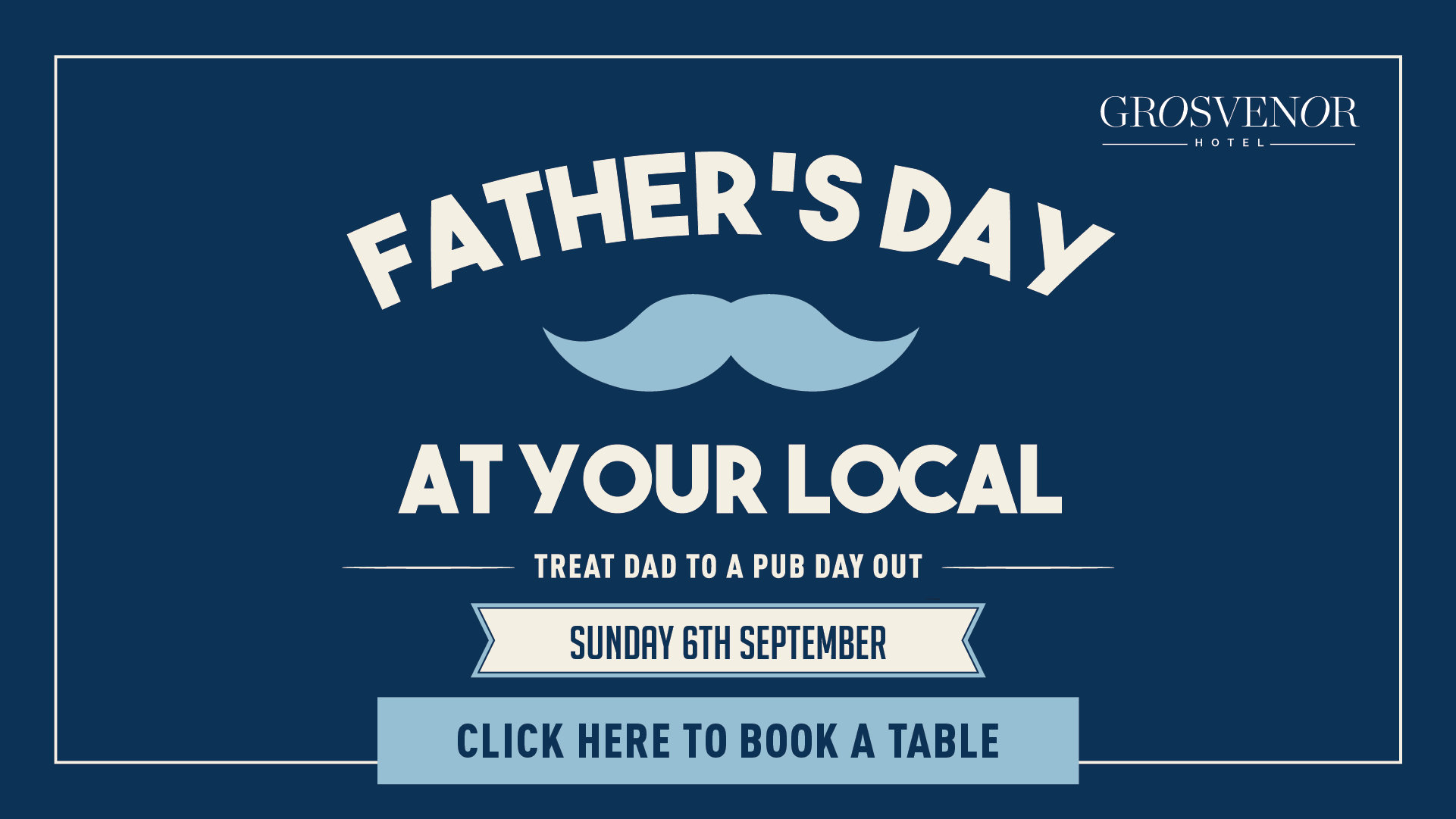 Father's Day at Grosvenor Hotel – Treat Dad to a pub day out on Sunday 6th September. Book a table for lunch or dinner at your local St Kilda East pub.