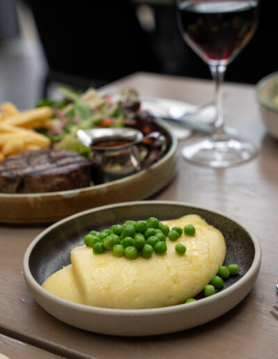 CREAMY POTATO MASH 12 peas (lg,