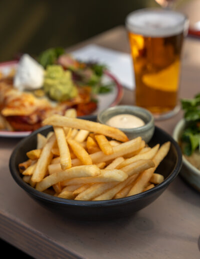 STEAK FRIES 13 mayonnaise (lg, ld, veo)